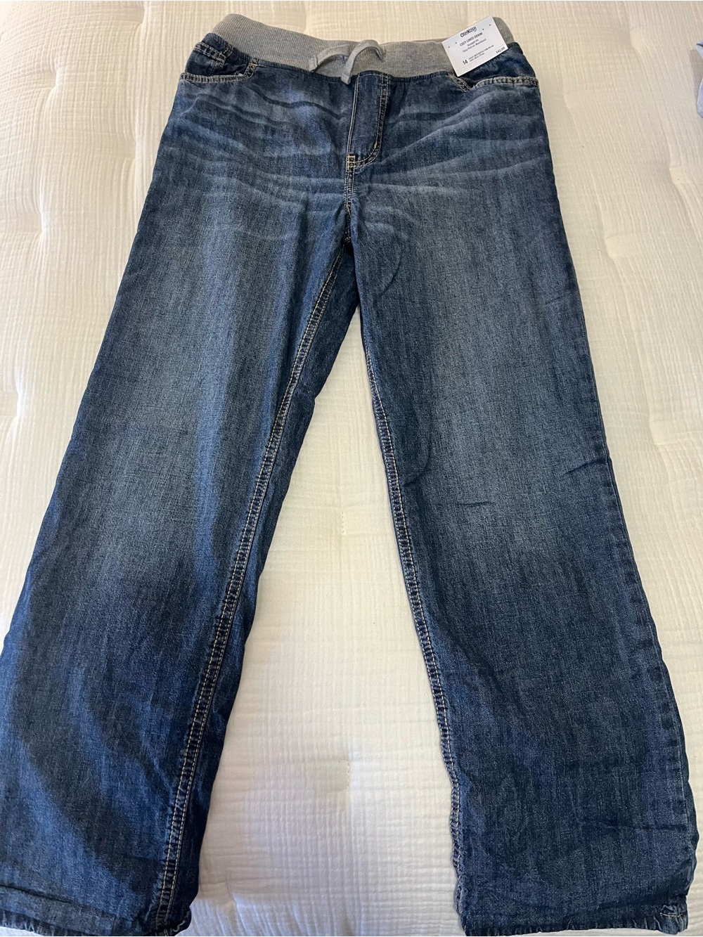 Carters boys fleece lined jeans size 14